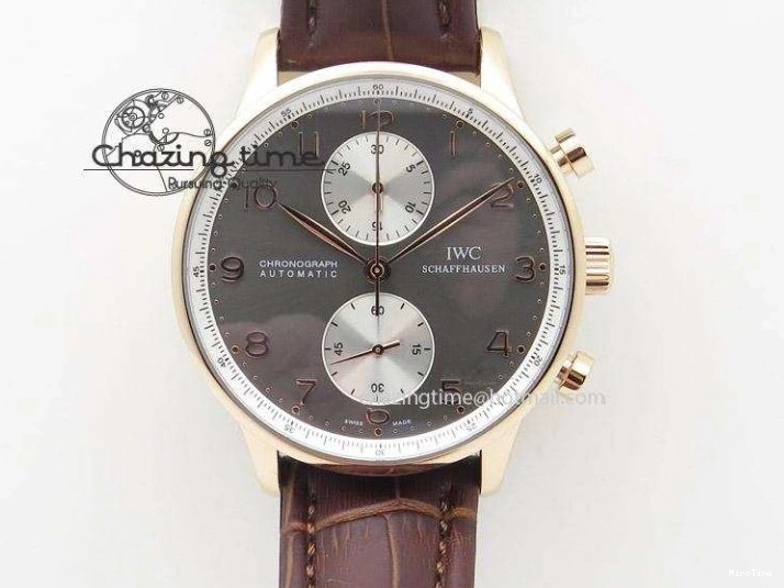 MIROTIME 0209 Portuguese Real PR IW500112 ZF 1:1 Laureus Edition On Black Leather Strap A Flexible 7369